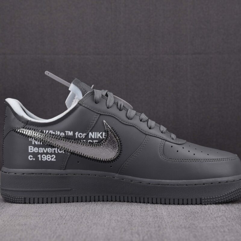 Giày Off-White x Nike Air Force 1 'Ghost Grey' Best Quality