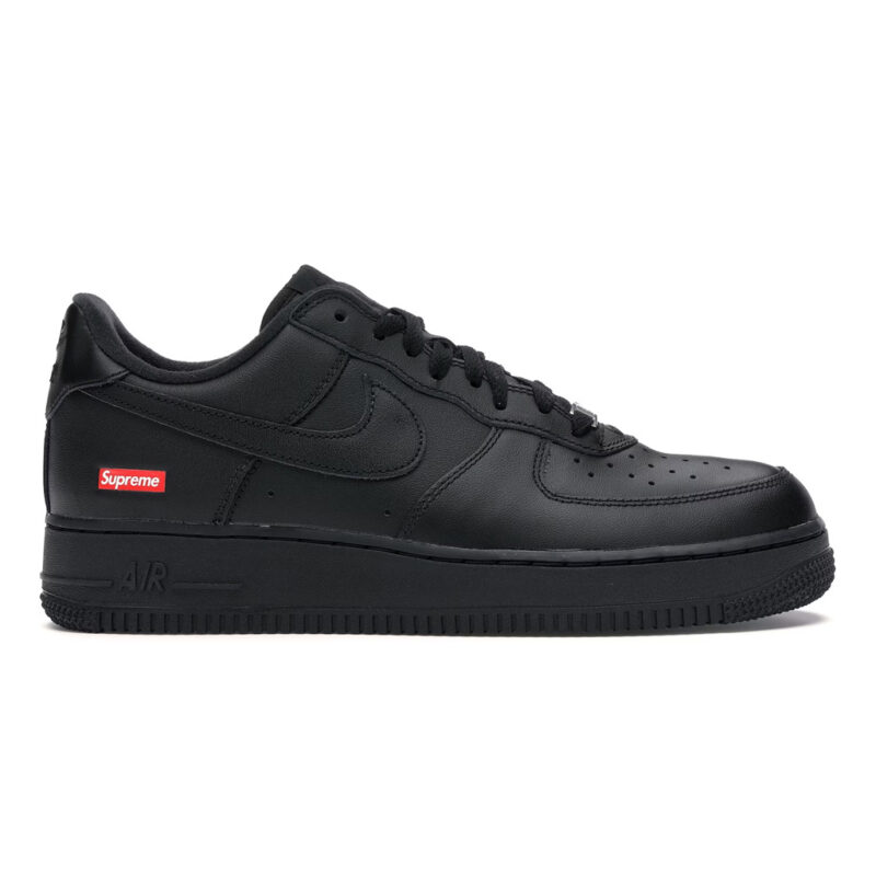 Giày Supreme x Nike Air Force 1 Low Black Best Quality