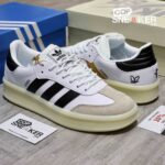 Giày Adidas Su Yiming x Samba XLG 'White Gold Black' Best Quality