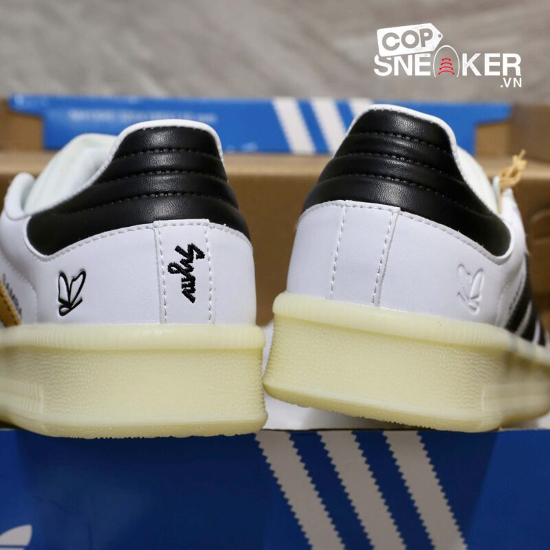 Giày Adidas Su Yiming x Samba XLG 'White Gold Black' Best Quality