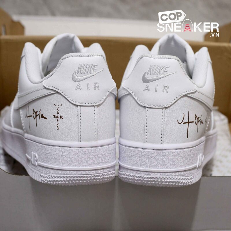 Giày Nike Air Force 1 Low '07 White Travis Scott Cactus Jack (Utopia Edition) Best Quality