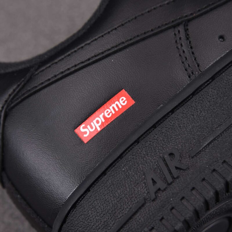 Giày Supreme x Nike Air Force 1 Low Black Best Quality