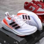 Giày adidas Ultra Boost Light White Black Solar Red