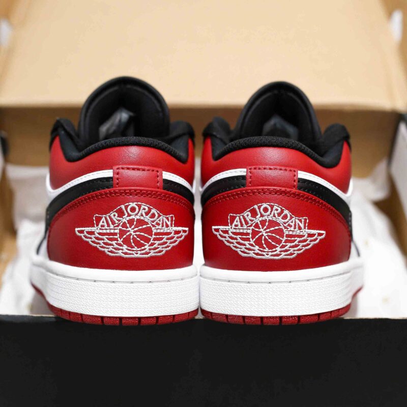 Giày Air Jordan 1 Low ‘Bred Toe’ Best Quality