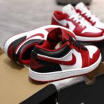 Giày Air Jordan 1 Low Reverse ‘Black Toe’ 2.0 Best Quality