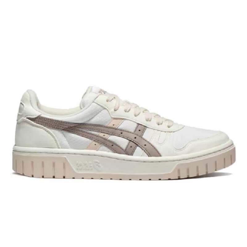 (Chính hãng) Giày Ascis Court MZ Retro Casual Beige Brown