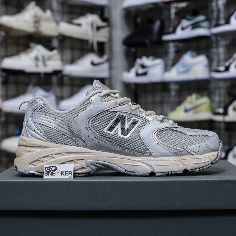 Giày New Balance 530 Vintage Metallic Silver Best Quality