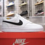 Giày Nike Court Vision Low Next Nature White Black Best Quality