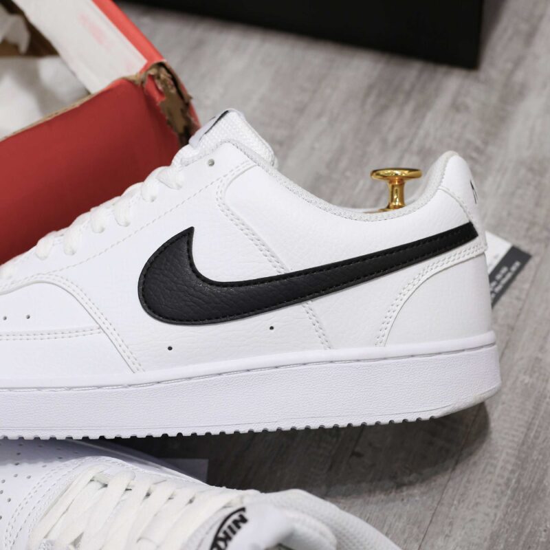 Giày Nike Court Vision Low Next Nature White Black Best Quality