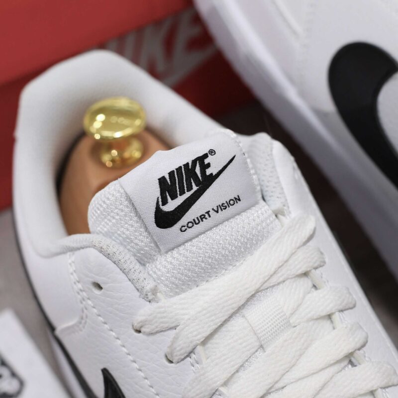 Giày Nike Court Vision Low Next Nature White Black Best Quality