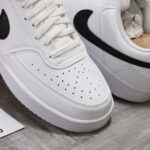 Giày Nike Court Vision Low Next Nature White Black Best Quality