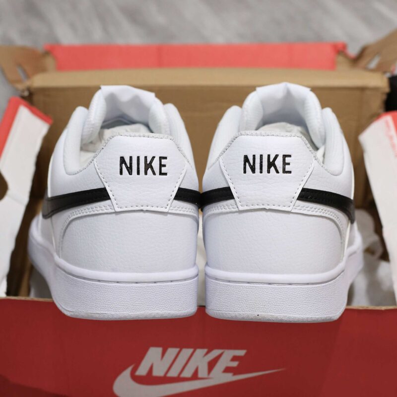 Giày Nike Court Vision Low Next Nature White Black Best Quality