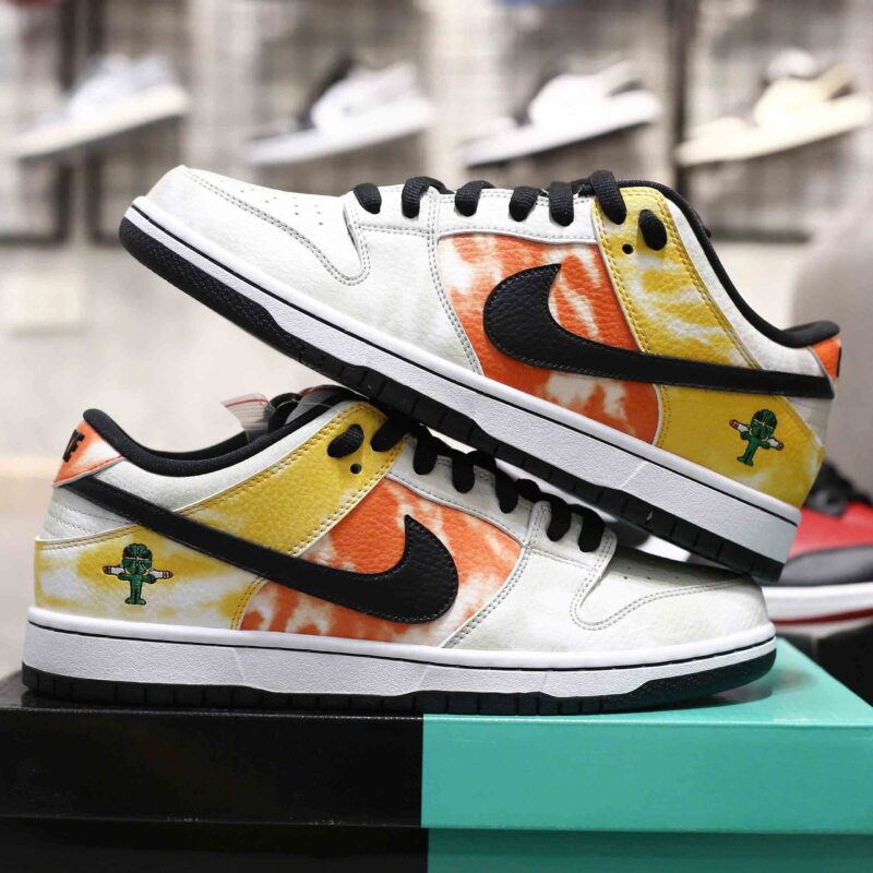 Giày Nike SB Dunk Low Raygun Tie-Dye White Best Quality