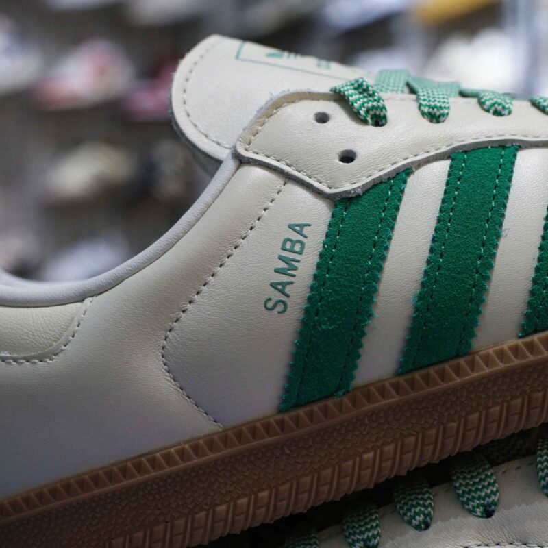 Giày Adidas Samba OG Off White Court Green Best Quality