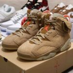 Giày Nike Travis Scott x Air Jordan 6 Retro ‘British Khaki’ Best Quality