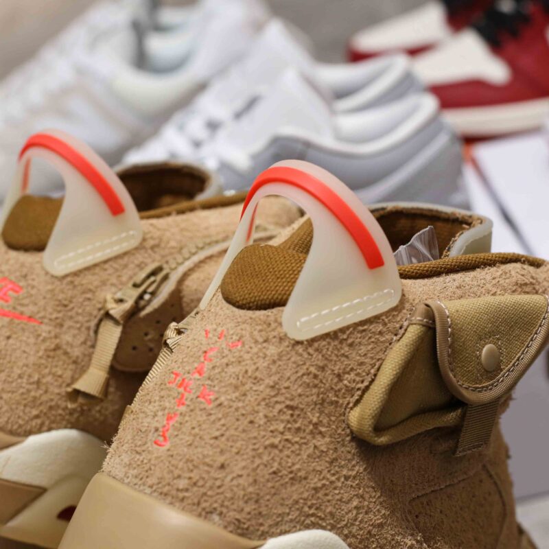 Giày Nike Travis Scott x Air Jordan 6 Retro ‘British Khaki’ Best Quality