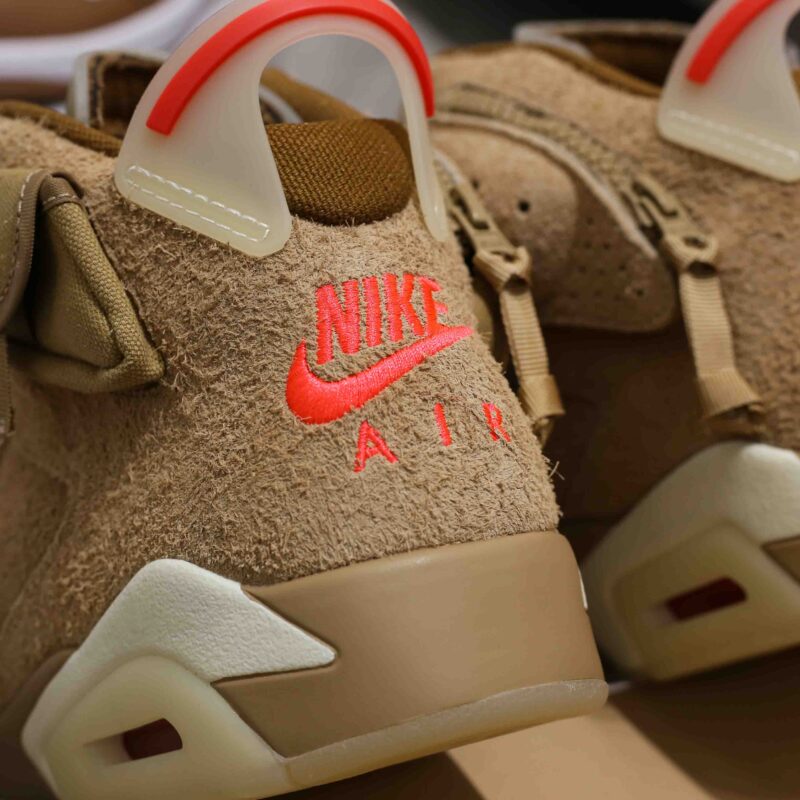 Giày Nike Travis Scott x Air Jordan 6 Retro ‘British Khaki’ Best Quality