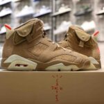 Giày Nike Travis Scott x Air Jordan 6 Retro ‘British Khaki’ Best Quality