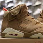 Giày Nike Travis Scott x Air Jordan 6 Retro ‘British Khaki’ Best Quality