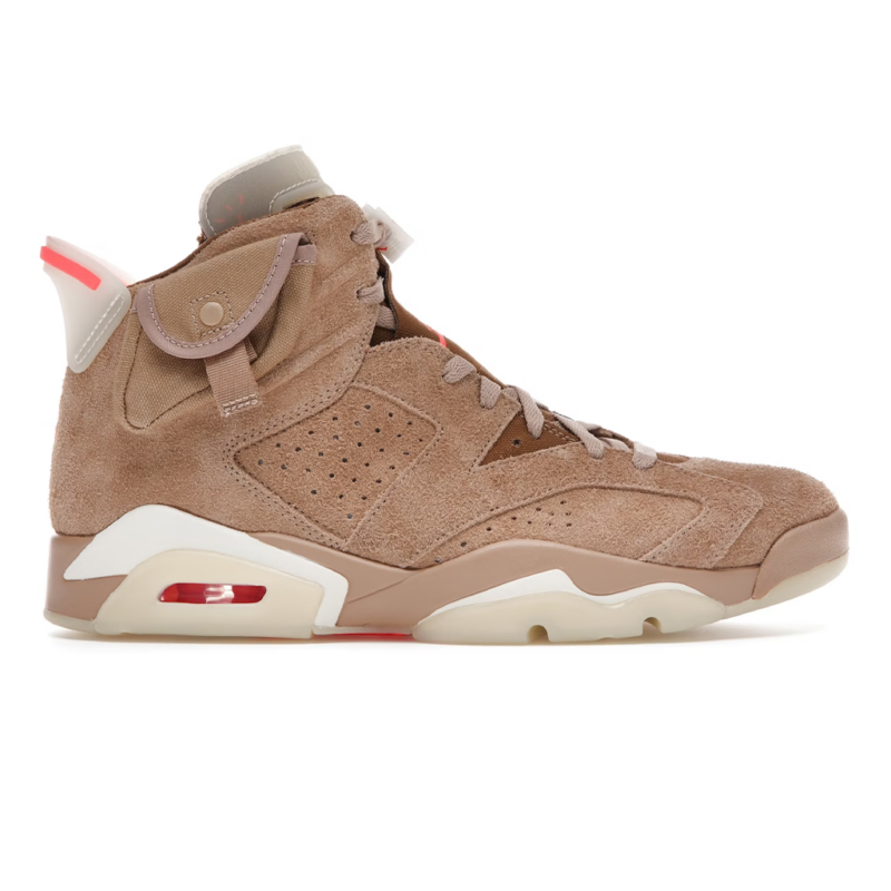 Giày Nike Travis Scott x Air Jordan 6 Retro ‘British Khaki’ Best Quality